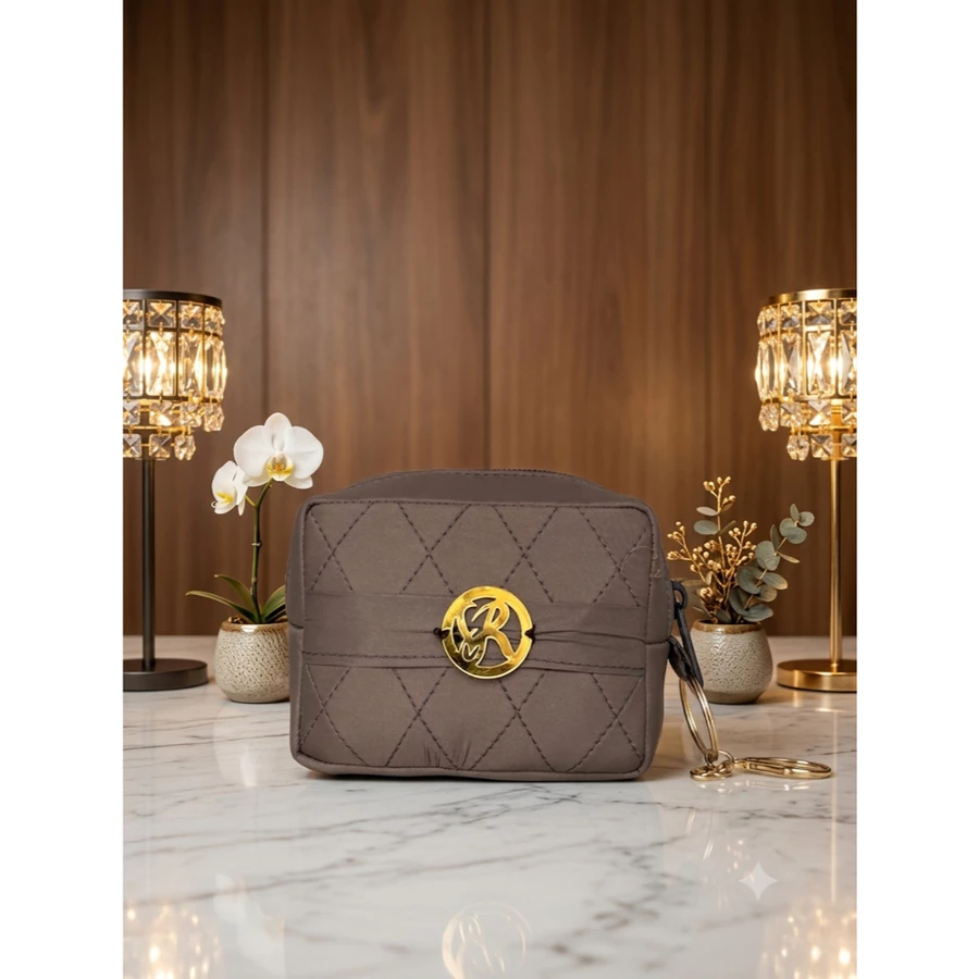Mukena Travel Parasut Pouch Kotak - Model 2in1 Resleting Dagu